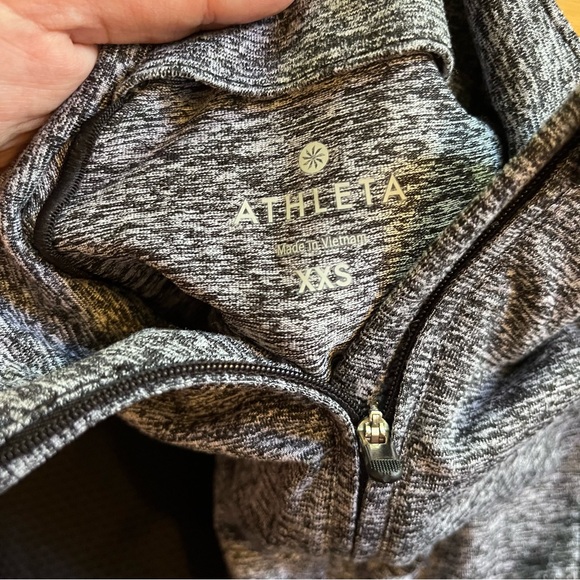 Athleta running wild half zip pullover size XXS - Picture 6 of 7